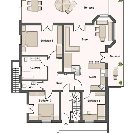 Freyraum Apartman Bolsterlang